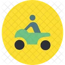 Montar bicicleta  Icono