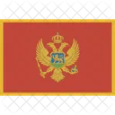 Montenegro National Country Icon