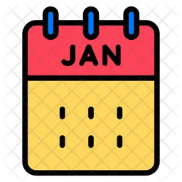 Month Calendar  Icon