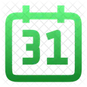 Month Calendar Date Icon
