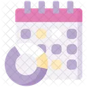 Monthly Chart  Icon