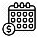 Monthly Earnings Income Icon