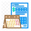 Monthly Expenses Budget Icon