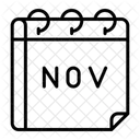 Monthly Date Time Icon