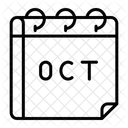 Monthly Date Time Icon