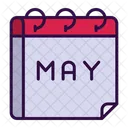 Monthly Date Time Icon
