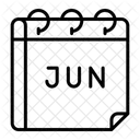 Monthly Date Time Icon