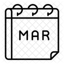 Monthly Date Time Icon