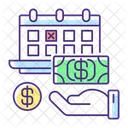 Monthly Payment Financial Icon