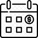 Monthly Payment  Icon