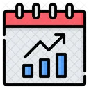Monthly Report Business Icon