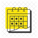 Time Monthly Schedule Icon