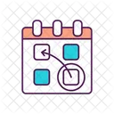 Schedule Plan Month Icon