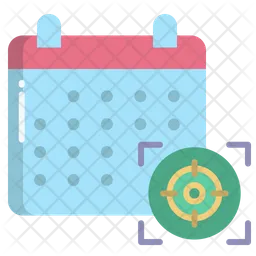Monthly Target  Icon