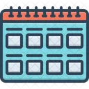 Months Calendar Schedule Icon