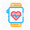 Coeur Frequence Compteur Icon