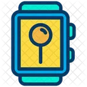 Montre Montre Intelligente Broche De Localisation Icon