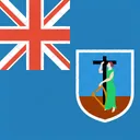 Montserrat Flag World Icon