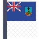 Montserrat Bandeira Ícone