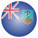 Montserrat Pais Bandeira Ícone