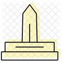 Icone De Couleur Ombre Thinline War Memorial Color Icon