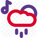 Mood Music Cloud Music Online Music Icon