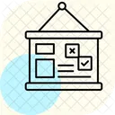 Moodboard Minimal Outline Icon