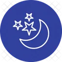 Moon Stars Icon