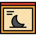 Moon Lunar Celestial Body Icon