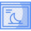 Moon Lunar Celestial Body Icon