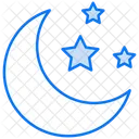 Moon Stars Night Icon