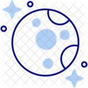 Moon Lunar Night Sky Icon