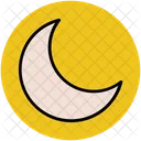 Moon New Crescent Icon