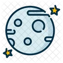 Moon Planet Nature Icon