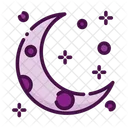 Moon Half Moon Halloween Moon Icon