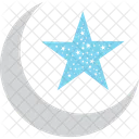 Moon Star Crescent Icon