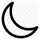 Night Moon User Interface Icon