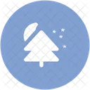 Moon And Fir Icon
