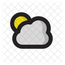 Moon Eclipse Cloud Icon