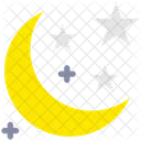 Halloween Moon Stars Icon