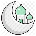 Moon Mosque Eid Icon