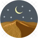 Moon Mountain Muslim Icon