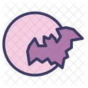 Bat Moon  Icon