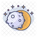 Moon Sun Eclipse Icon