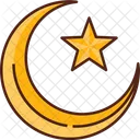 Moon Crescent Islamic Icon