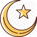 Moon Crescent Islamic Icon