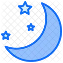 Weather Moon Night Icon