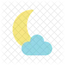 Moon Moonlight Cloud Icon