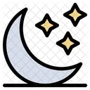 Moon Nature Stars Icon