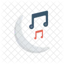 Moon Night Music Icon